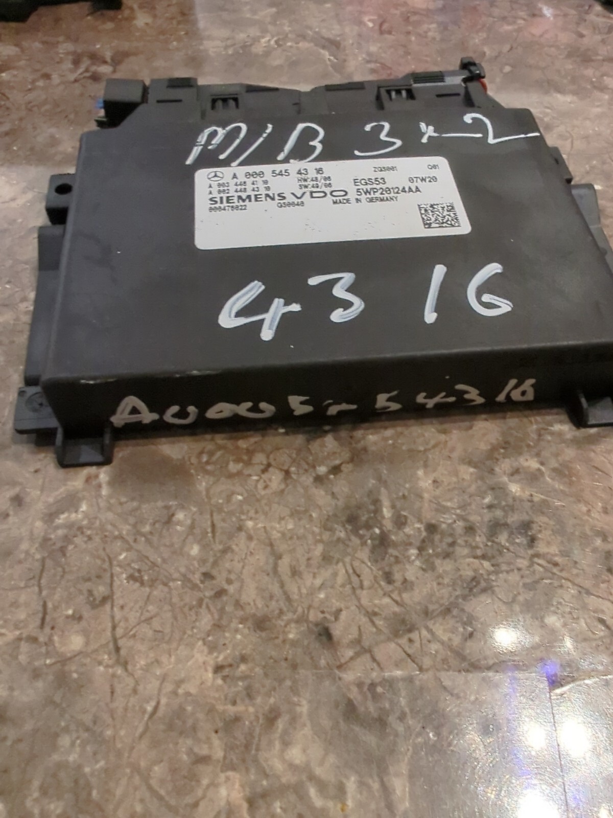 Mercedes w204 C CLASS GearBox Control Unit ECU A0005454316 | eBay 