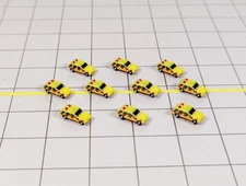 10x AIRFIELD OPERATIONS CARS 4x4 Airport Vehicles Scenery GSE Models 1:400 Scale