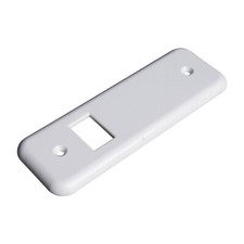 Rolladen Gurtwickler Blende Deckplatte abgerundet Rollladen Abdeckplatte Neu !