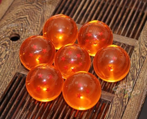New JP Anime Dragon Ball Z Stars Crystal & Dragon Shenlong & Display Bracket - Picture 5 of 6