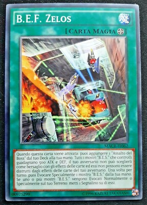 B.E.F. ZELOS auf Italienisch MACR-IT062 Common YUGIOH