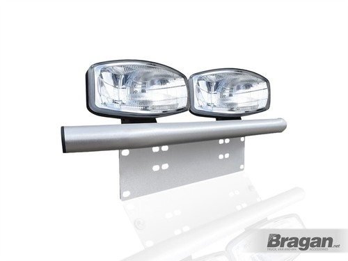 Number Plate Light Bar + Jumbo Spot Lamps x2 For Mercedes-Benz ML300 350 2012+ - Picture 2 of 6