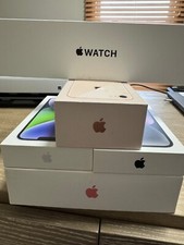 Lot Of Empty Apple Product Boxes Phones iPads Watch