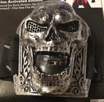 Ninja Skull Gauntlet Motion Activated Sounds Halloween  Pretend Play Fighting
