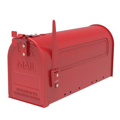 metal mailbox storage outdoor extra rural mount roadside duty heavy retro