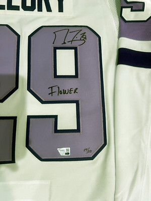 MARC ANDRE FLEURY Penguins Wild SIGNED Hockey Fights Cancer JERSEY