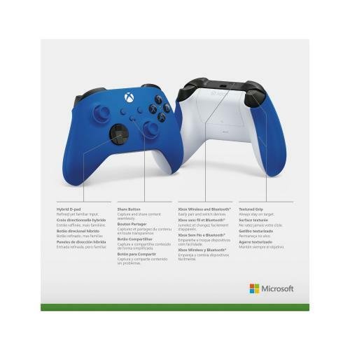 Mando Inalámbrico Xbox Shock Azul - Imagen 5 de 5