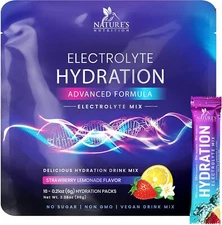 Electrolytes Powder Hydration Packets | Sugar Free Recovery Electrolyte Drink