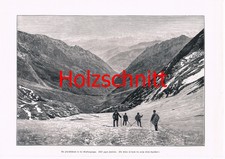 035-2 Glocknerbahn Bergsteiger Glockner Duży obraz Druk 1899