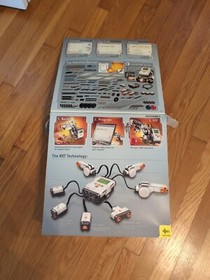 Lego Mindstorms NXT Set 8547 with Manual and Test Pad Untested Not Complete 