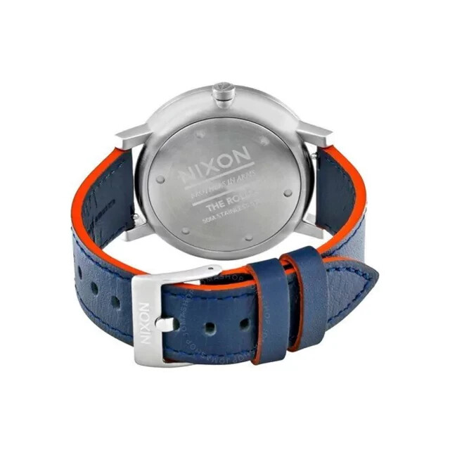 時計 NIXON ROLLO WHITE/STRIPES Beautiful Nixon Crusier White Working Men's Watch Original