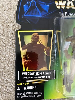 Star Wars Power of the Force Weequay Skiff Guard 3.75