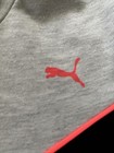 New girls size 6 puma hooded pullover sweatshirt Gry/blk/pink *see description — photo 3