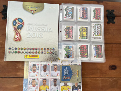 Panini Complete FIFA WC Russia 2018 Silver Limited Hardcover Album+Updates