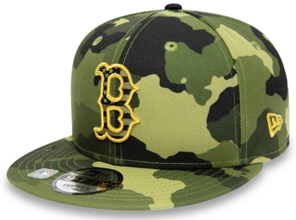 New Era Boston Red Sox Armed Forces 2022 Limited Edition L Xl Snapback Cap-image