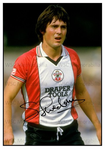 11393. Steve Moran Signed Pictures (A4 Prints) Southampton