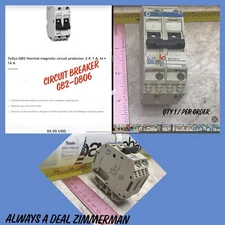 Schneider Electric GB2-DB06 THERMAL MAGNETIC Circuit Breaker 1A TeSys IEC 947-2
