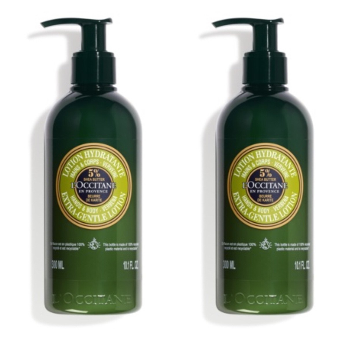 L'Occitane Verbena Hands and Body Lotion 300ml/10.1oz Set of 2 | eBay