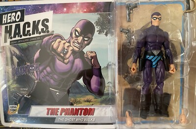 The Phantom Hero H.A.C.K.S. Highly Articulated Action Figure Boss Fight 1:18 Sca