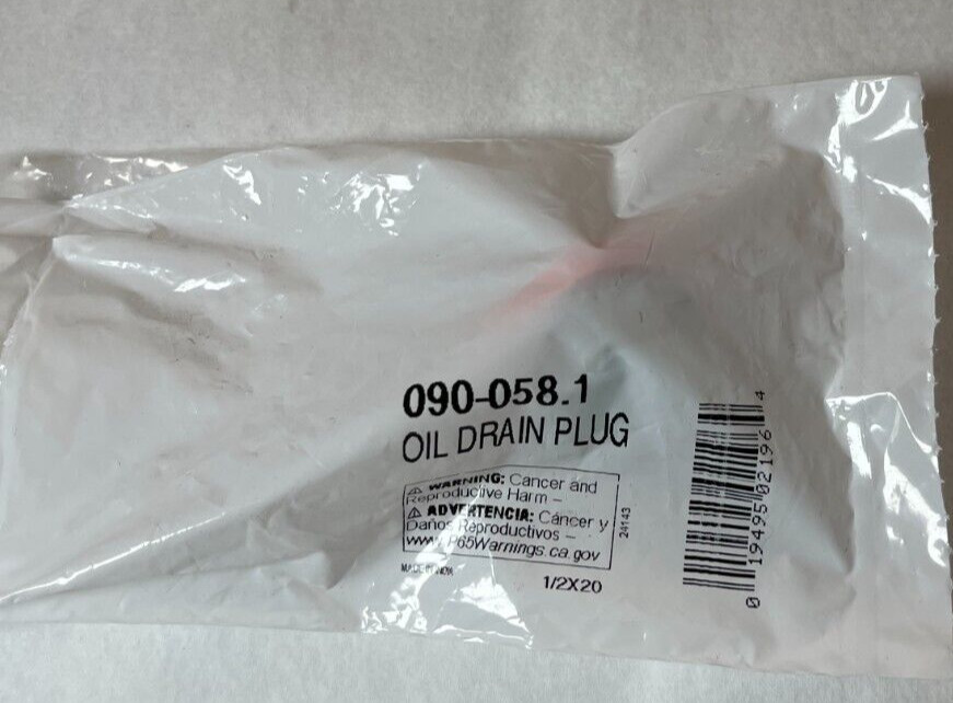 Drain Plug Dorman 090-058.1