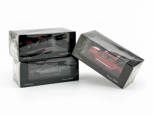 Lustiger 1:64 F-150 Shelby Pickup Truck Sport Muscle Modell Diecast Metall Auto - Bild 6 von 33