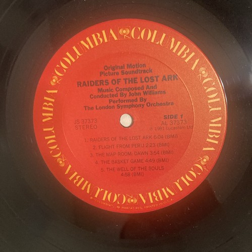 RAIDERS OF THE LOST ARK: ORIGINAL MOTION PICTURE SOUNDTRACK VINYL 1981 VG - Picture 8 of 10