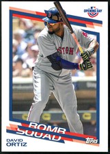 2022 Topps Opening Day Bomb Squad #BS-22 David Ortiz - Boston Red Sox