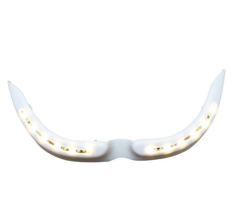 Masque de phare MTKT blanc avec leds pour Derbi Senda 50 à boîte