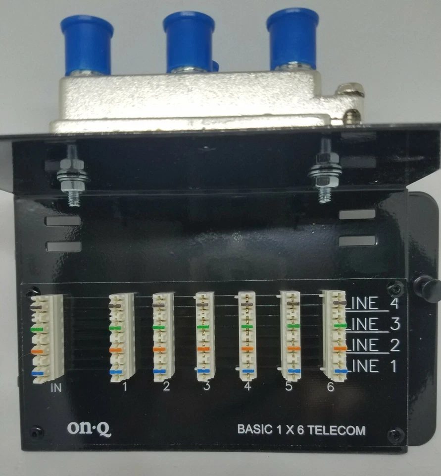 Nuevo módulo combinado On-Q Legrand 364400-11 B6+6 divisor de 6 vías señal de TV por cable RF Foto 2 de 3