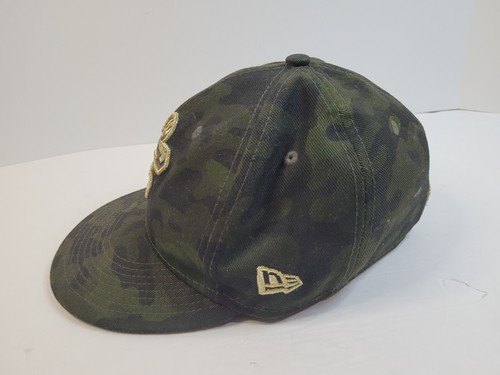 New Era MiLB Inland Empire 66ers Fitted Hat 59Fifty CAMO Size 7 1/8 cap - Picture 2 of 12