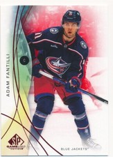 ADAM FANTILLI 2024-25 SP GAME USED EDITION RED #81 BLUE JACKETS MINT