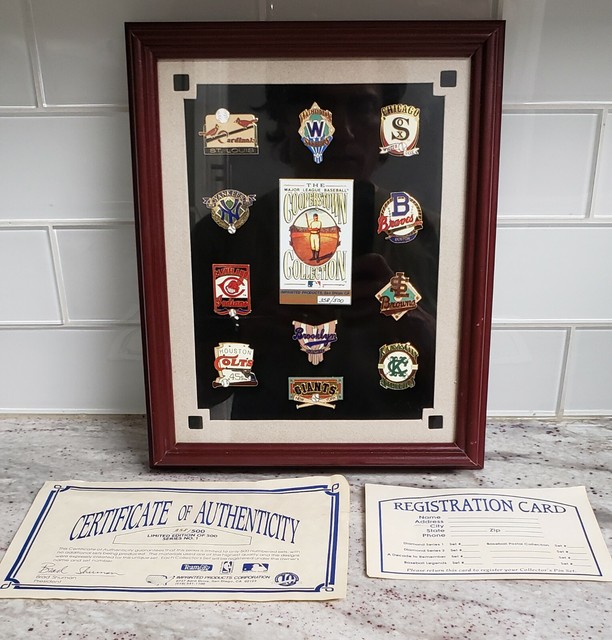 Vintage Major League Baseball Cooperstown Collection Pins 358 of 500 eBay