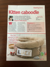 Cat Themed Alphabet Cross Stitch Charts **from a magazine**