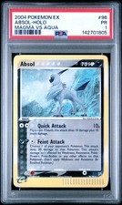 PSA 1 Absol 96/95 2004 Team Magma VS Team Aqua Secret Rare Pokemon Card on eBay
