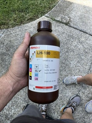 Mimaki UV Ink LH-100 Bottle - Clear - New