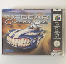 Thumbnail of ebay&reg; auction 398234074411 | Kemco Top Gear Overdrive Nintendo 64 N64 PAL Multiplayer Handbuch