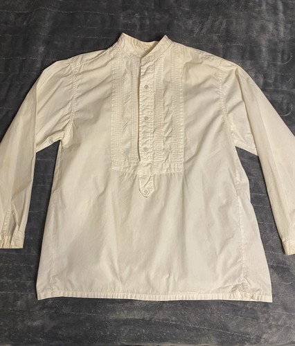 WAH Maker Victorian Western Civil War Reenactment Pullover Shirt Men’s S