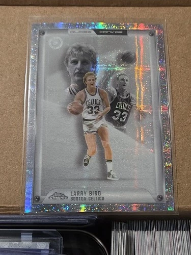 2025 Topps Chrome Larry Bird Base (RAW)