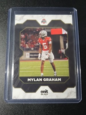 #B-47 - Mylan Graham - Onit Ohio State University Black Football 2025 - Base