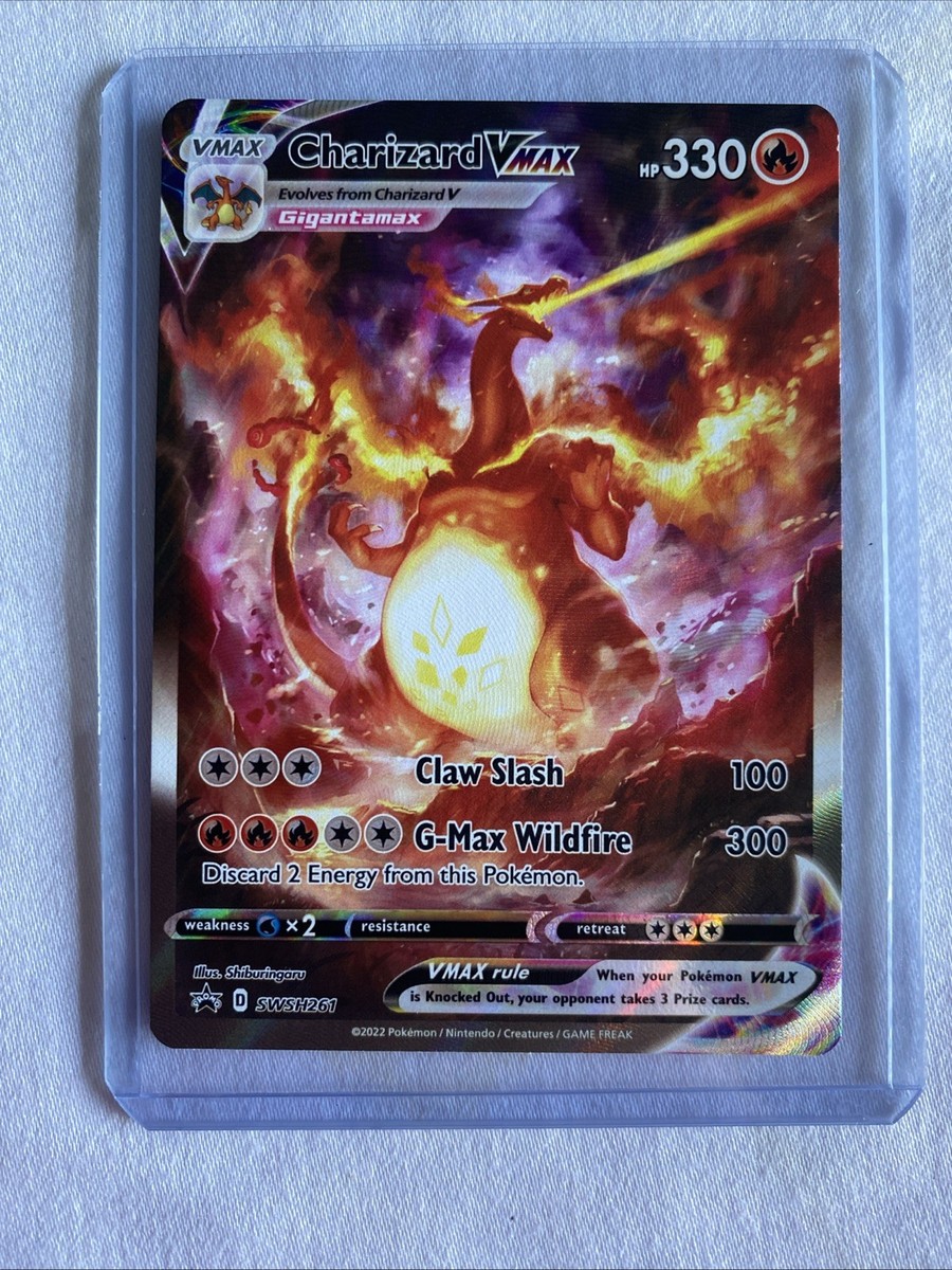 Pokémon TCG Charizard VMAX SWSH261 Black Star Promos Holo | eBay