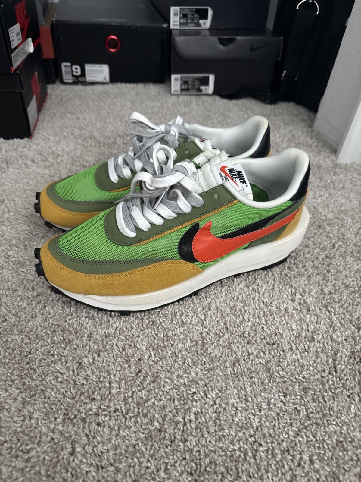 SACAI X NIKE sacai x LDWaffle 'Gusto Verde'