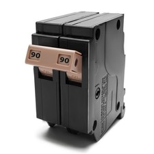290 2-Pole 90-Amp Circuit Breaker, 3/4-Inch Plug-On Molded Case Circuit Break...