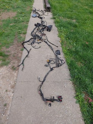 1999 Ford Explorer Engine, Fuse Box, Headlight, Wire Harness Ecm 5.0 Auto Trans 