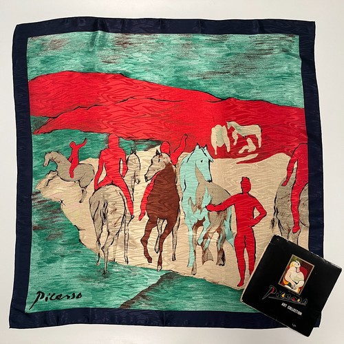 Vintage Picasso horse / Pablo Picasso Art Silk Scarf