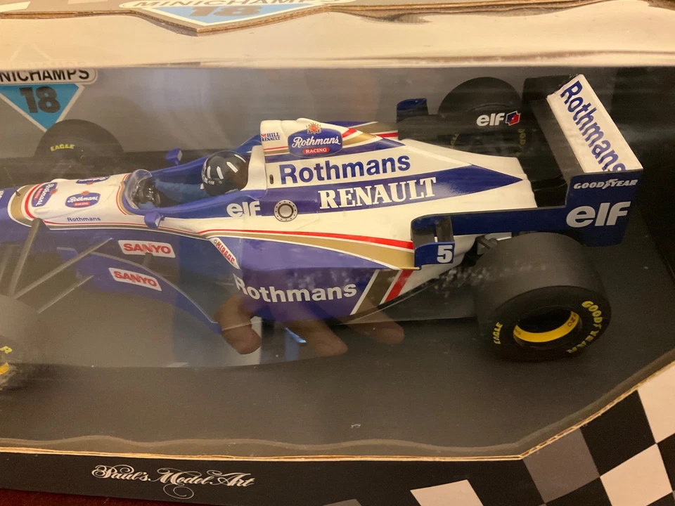 Minichamp 1:18 Williams Renault FW18 #5 Damon Hill WDC Rothmans livery Very Rare - Image 3 of 4