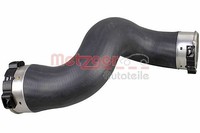 Ladeluftschlauch Links Metzger 2400828 FÜR Mercedes Intercooler Schlauch