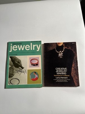 Vintage Jewelry Making Books Lot Thomas Gentille Larry Hemard Crafts Guide