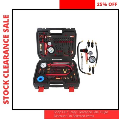 Compression Leak Test Kit Gas Diesel 46pc