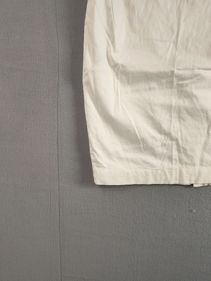 Юбка женская Signature Larry Levine 14 кремовая эластичная с подкладкой карандаш для карьеры офиса - Изображение 4 из 4