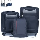 Luggage Sets 2 Piece Suitcase set Trolley Case without Password Lock + Backpack